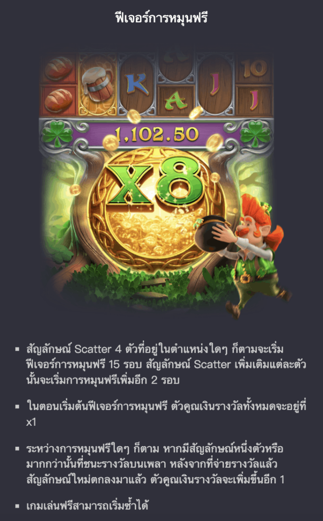 Leprechaun Riches SLOT PG Ufabet36 โปรโมชั่น