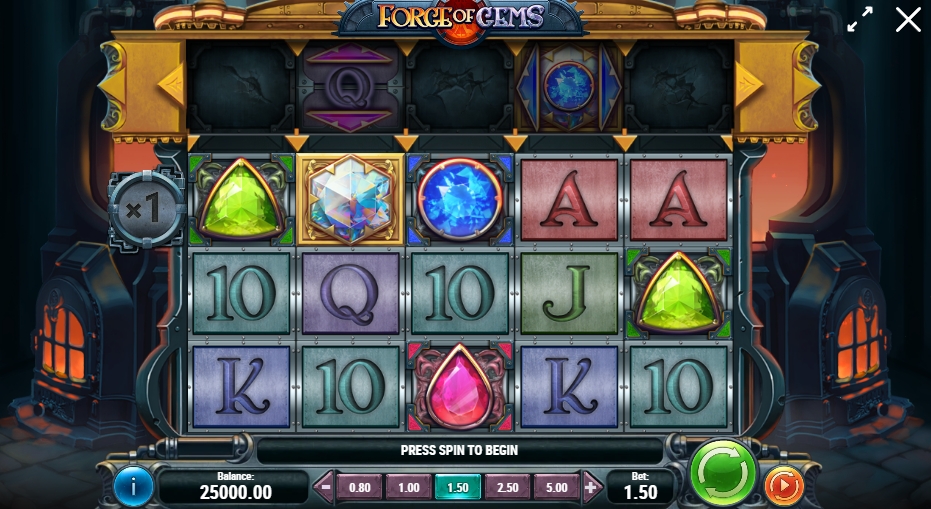 FORGE OF GEMS ทดลองเล่น PLAY’n GO เครดิตฟรี UFABET ทางเข้า